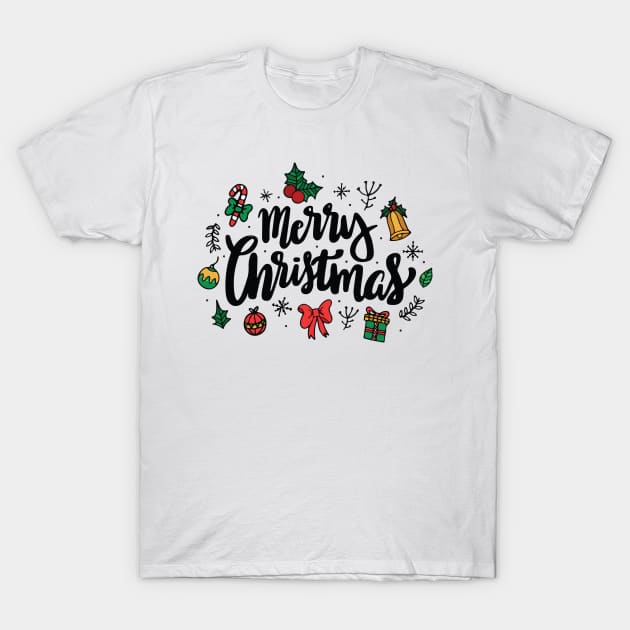 Merry Christamas T-Shirt by Stellar21